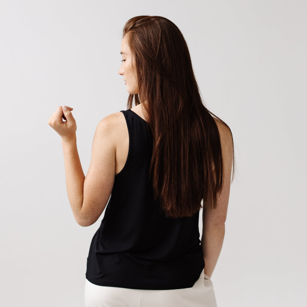 Women's Bamboo Stretch-Knit Lounge Tank